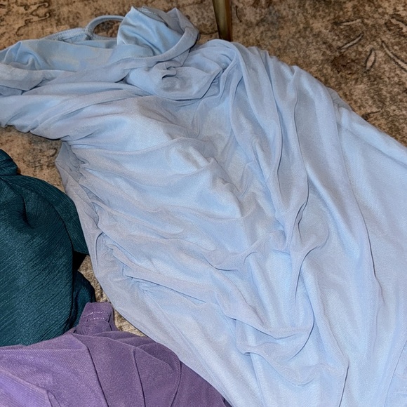 Bodycon Dress Summer Sleeveless Irregular Ruffle Hem Cocktail Party Tank Dresses - Picture 9 of 9